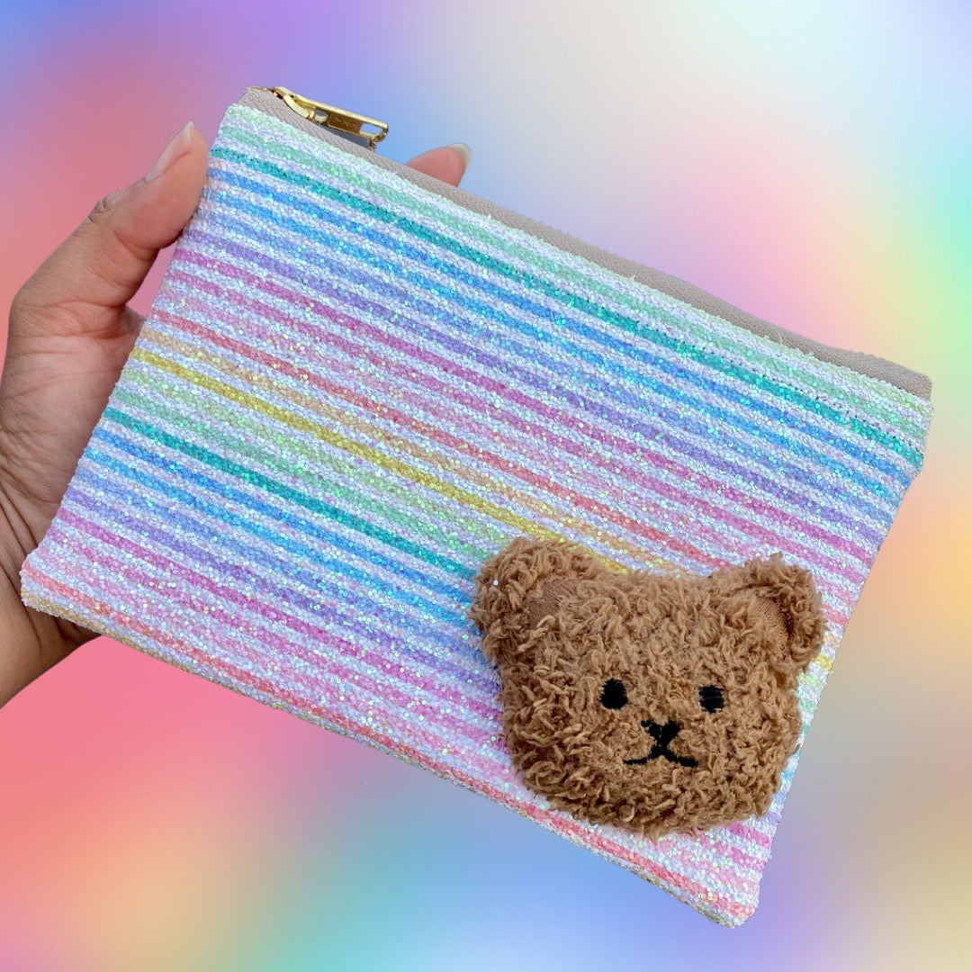 Bear Tings x Zoli Esthetik Glitter Bag