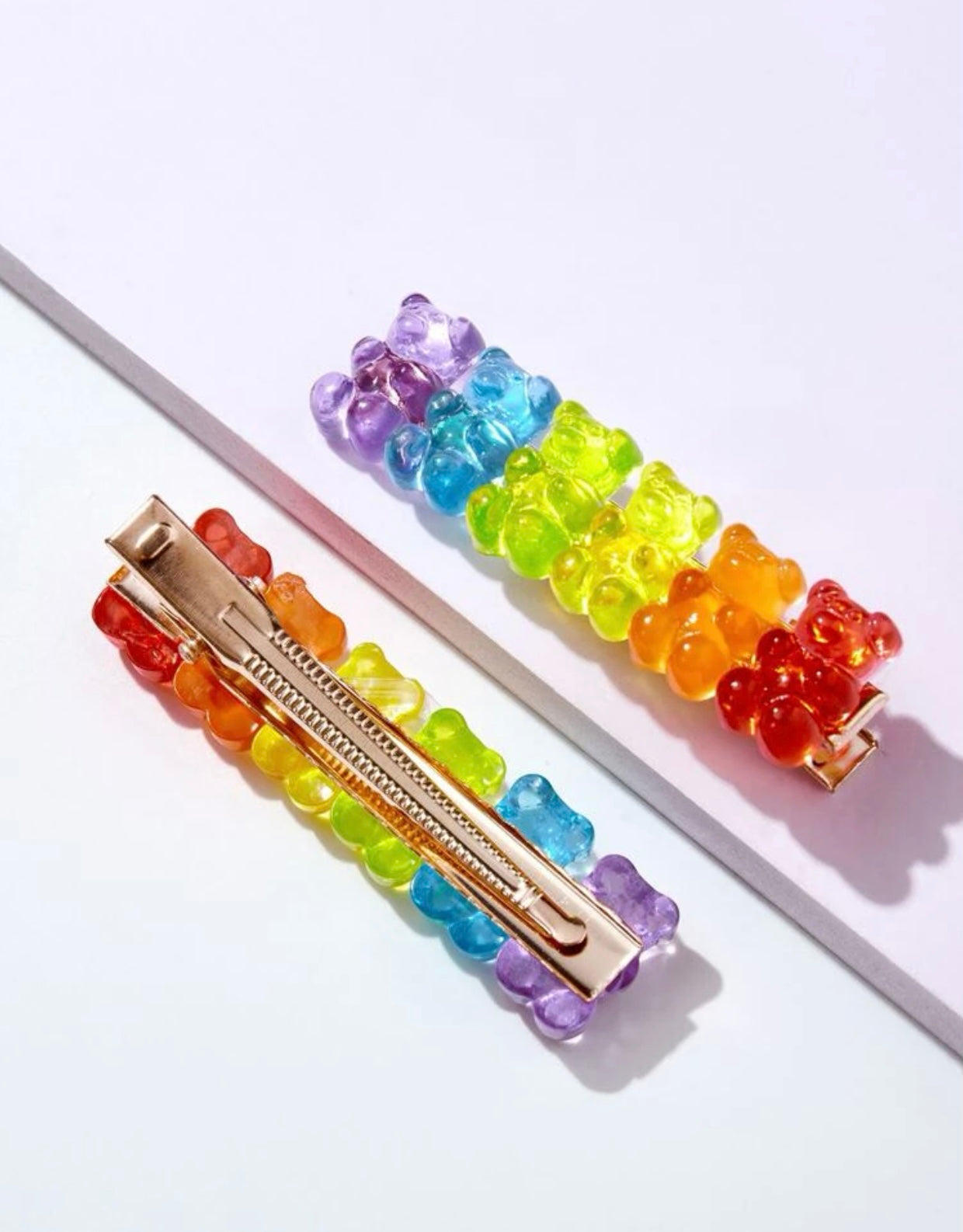 Hairbow Gummy Bear Clips