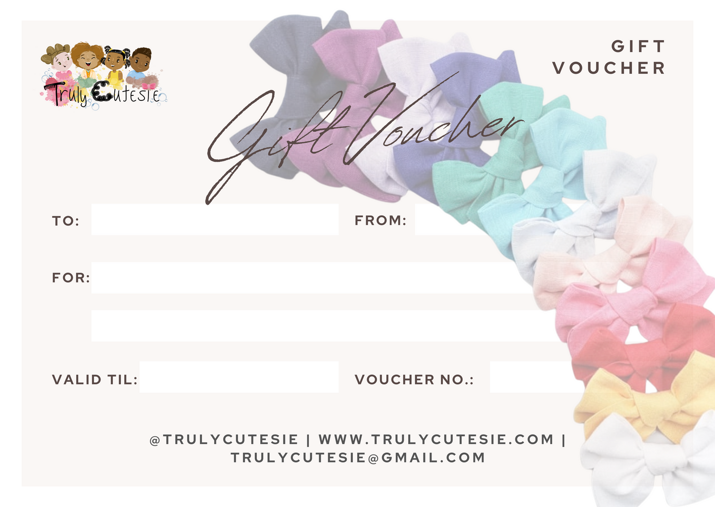 Truly You! Gift Card