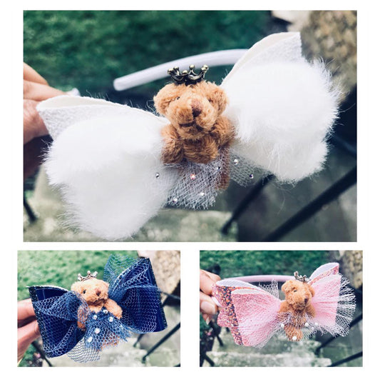 Born Royal Teddy Bear Headbands