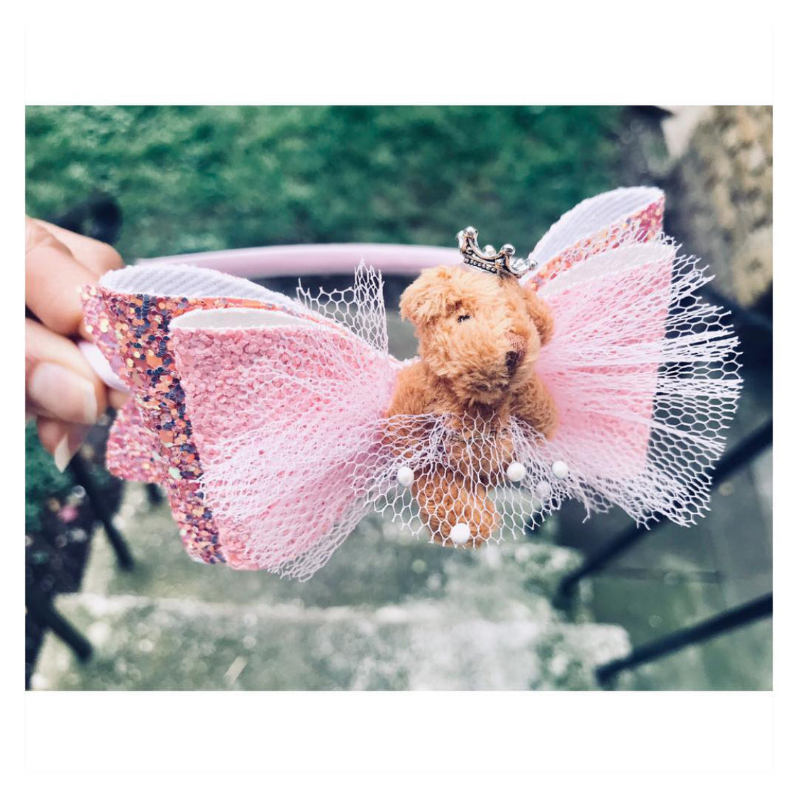 Born Royal Teddy Bear Headbands