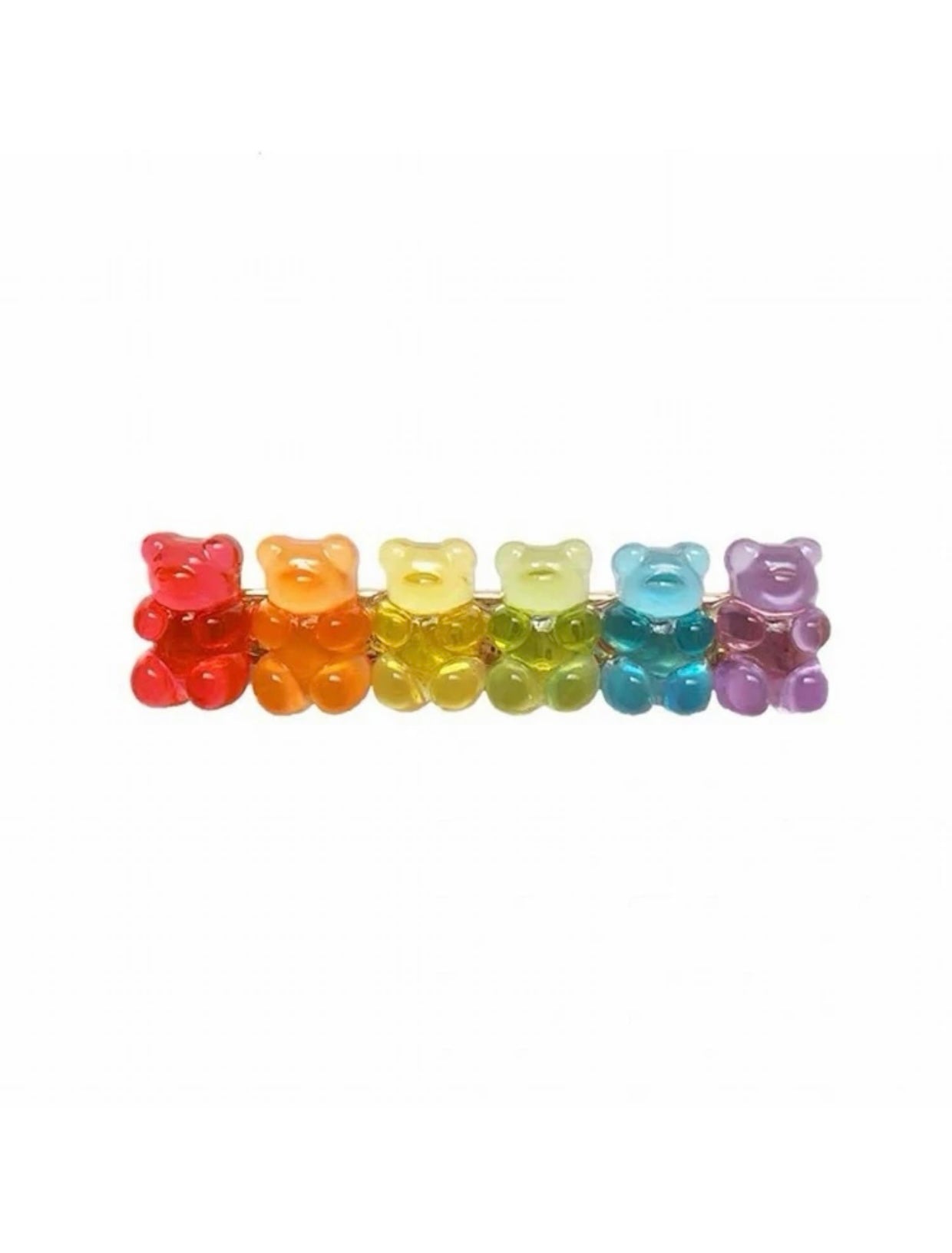 Hairbow Gummy Bear Clips